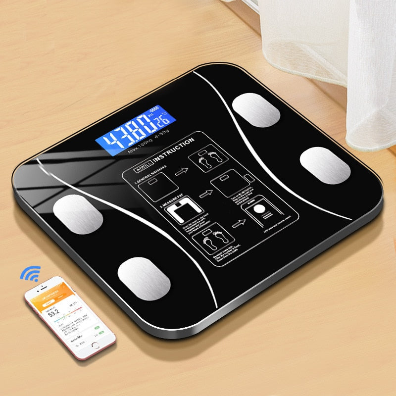 FitScale Pro - Smart Body Composition Scale with Precision Analysis