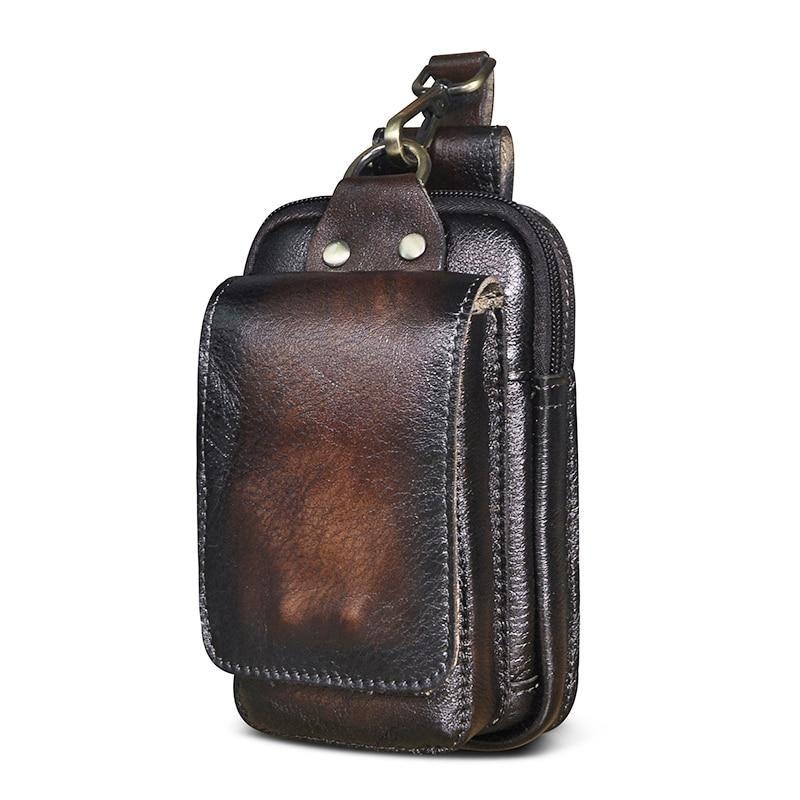 EliteGuard - Premium Leather Waist Bag for Men