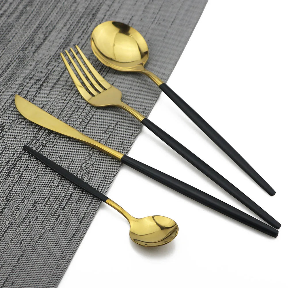 Foltrix - Elegant Dinner Cutlery Set