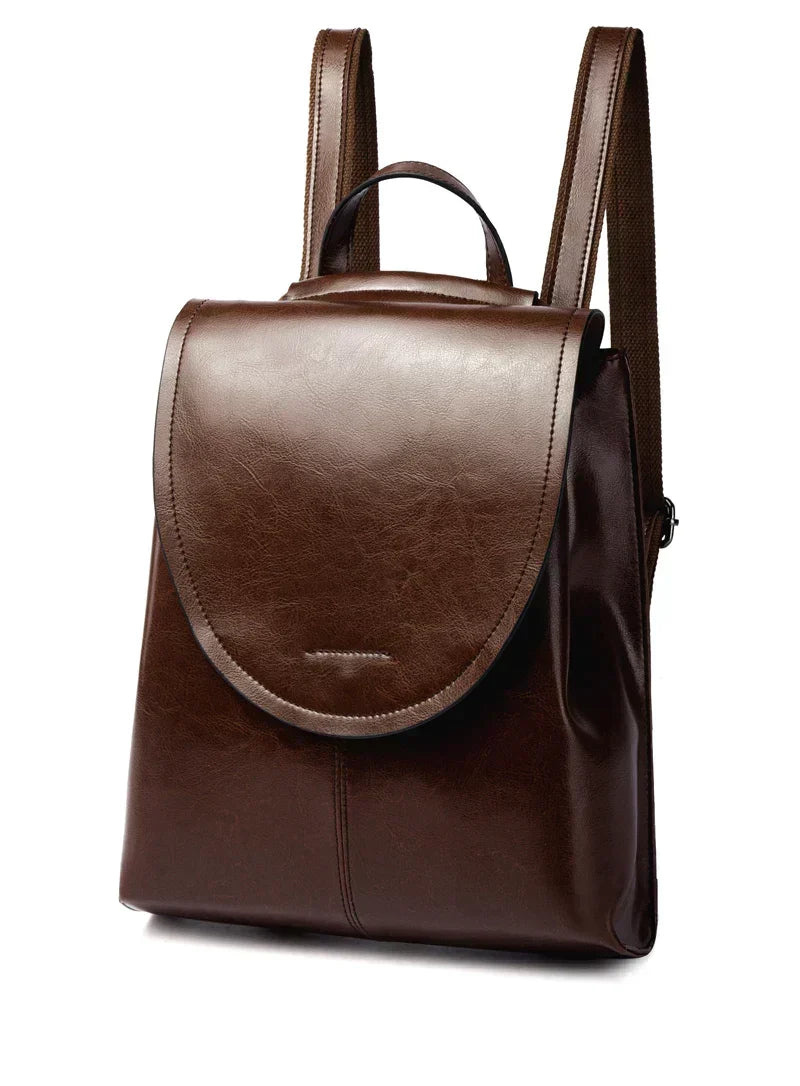 UrbanChic Backpack - Trendy Leather Bag for Women