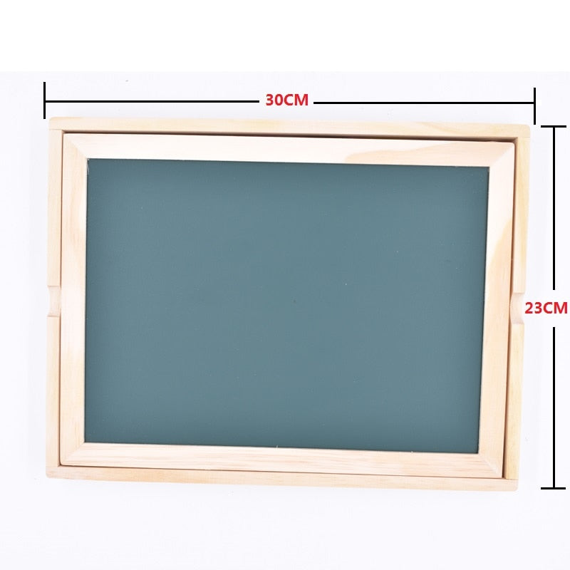 DrawPlay Board - Creative Wooden Magnetic Chalkboard for Kids