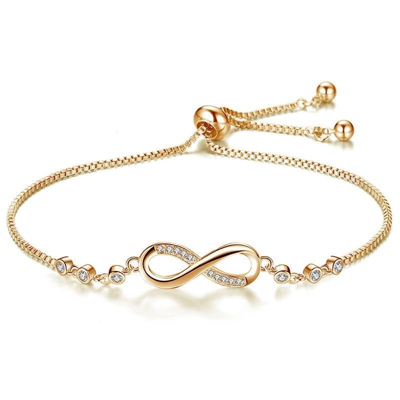 Amaya Bracelet - Adjustable Infinity Bracelet for Timeless Style