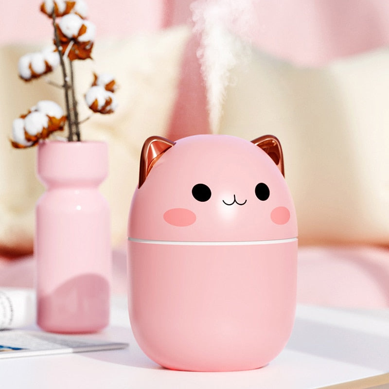 GlowMist Humidifier - Stylish Humidifier and Night Light for Home
