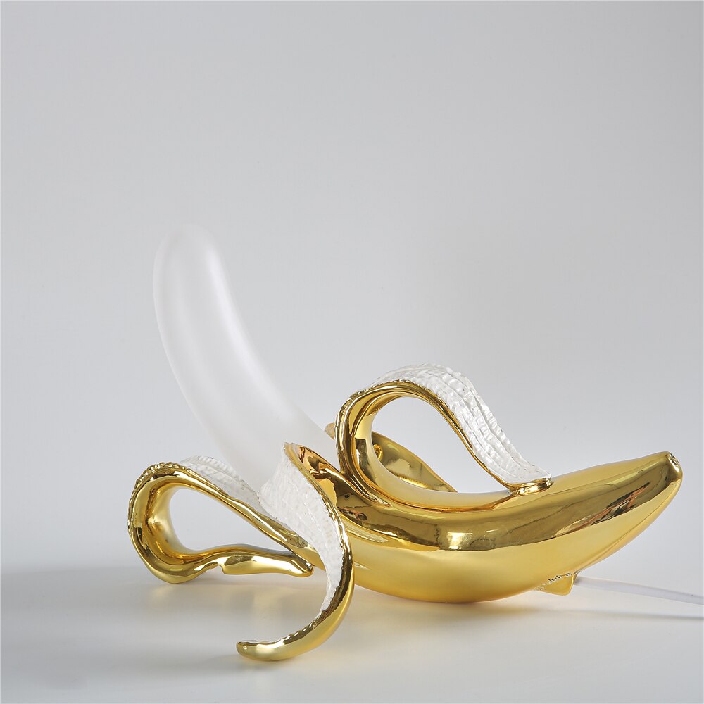 Banana Lights Table Lamp - Elegant Art Deco Accent Light