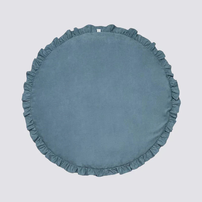 CozyCotton Round Mat - Soft Baby Play and Crawling Mat