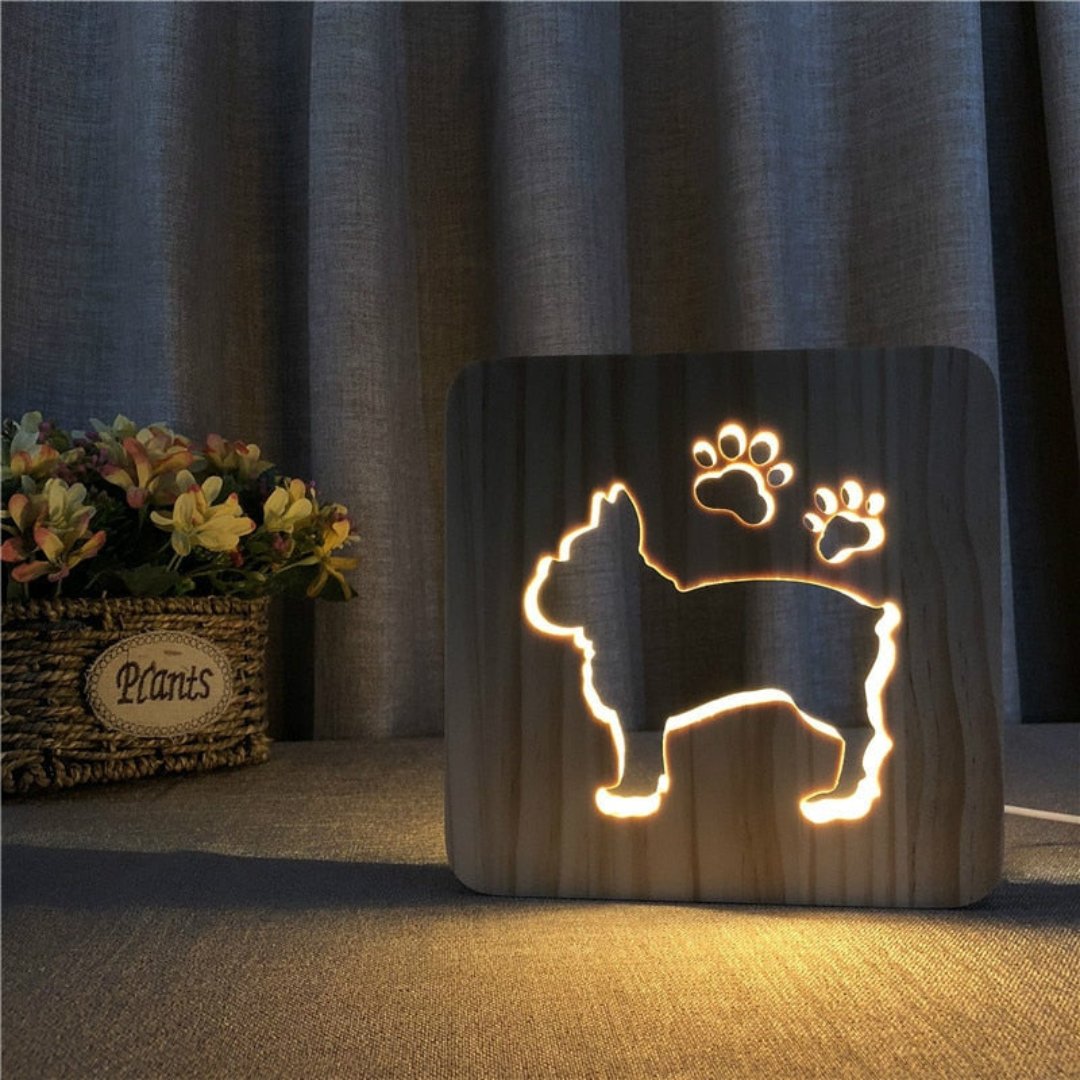DesignLight - Warm Elegant Wooden Table Lamp