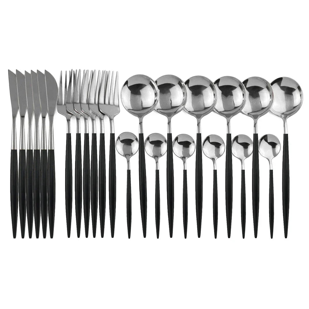Foltrix - Elegant Dinner Cutlery Set