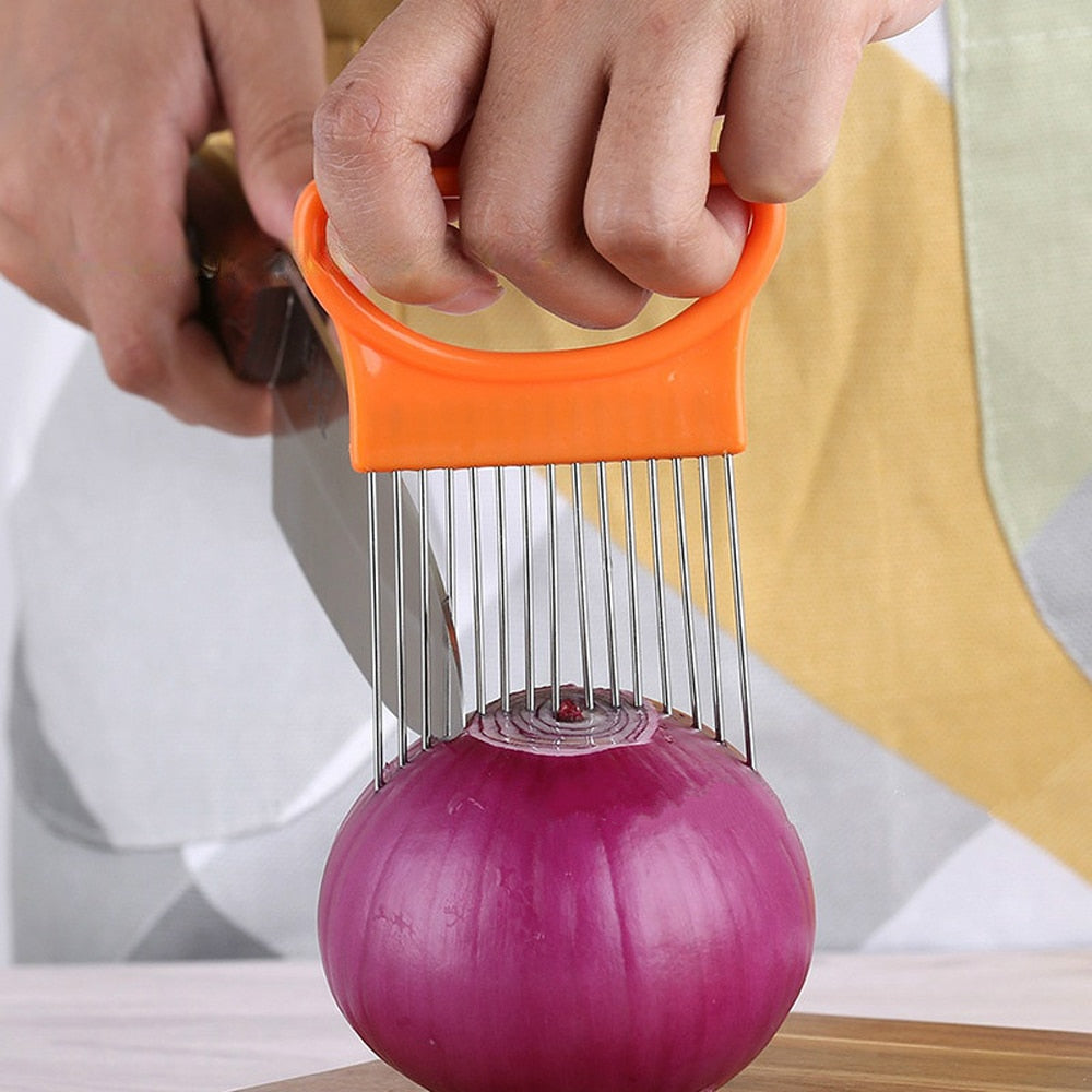 OnionMaster Cutter - Handy Kitchen Slicer for Safer Prep