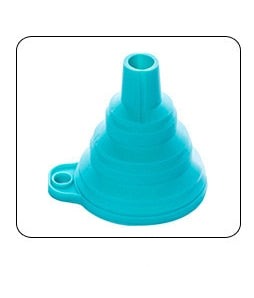 FoldEase Funnel - Collapsible Kitchen Funnel for Quick Pouring