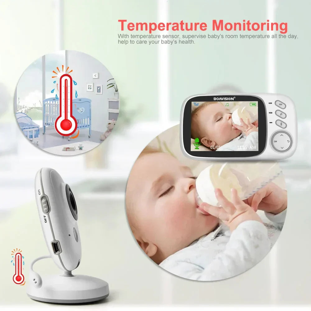 BabyEye Smart Baby Monitor - Video Monitor for Clear Connection