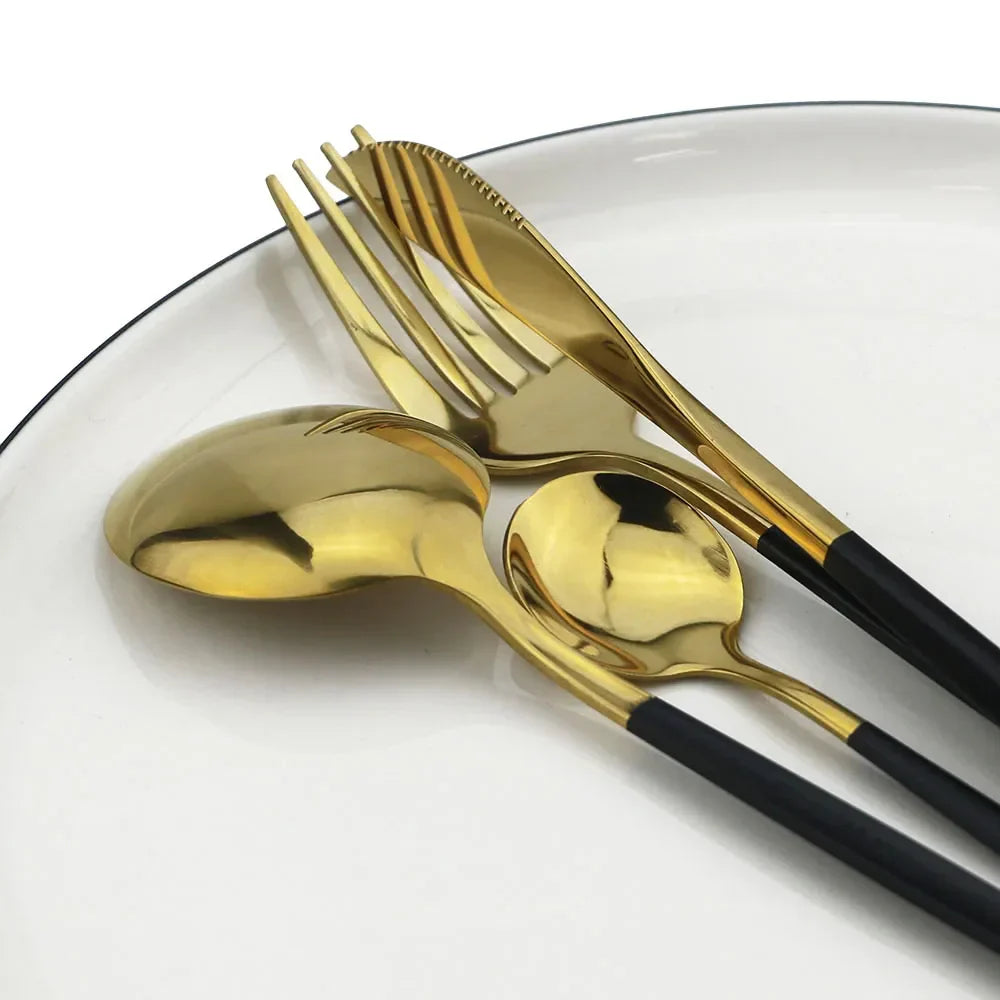 Foltrix - Elegant Dinner Cutlery Set