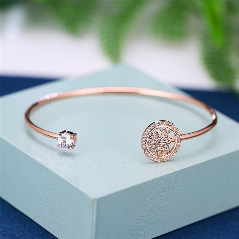 Ixora - Adjustable Tree of Life Bracelet