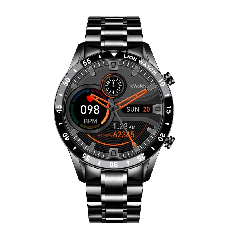MetricPulse Watch - Premium Multifunctional Smartwatch