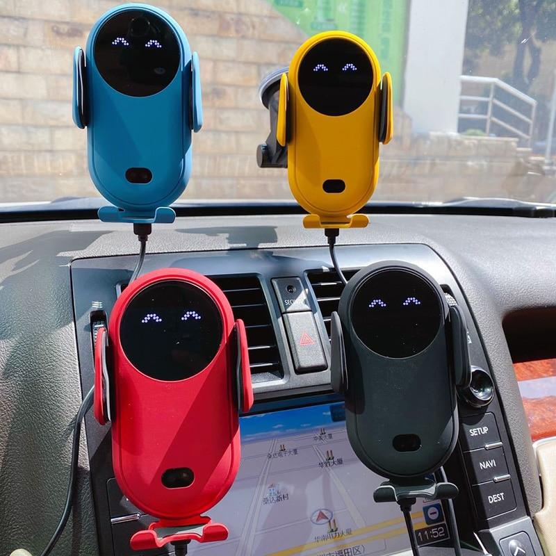 AutoGrip Mount - A Stylish Wireless Charging Phone Holder for Your Car
