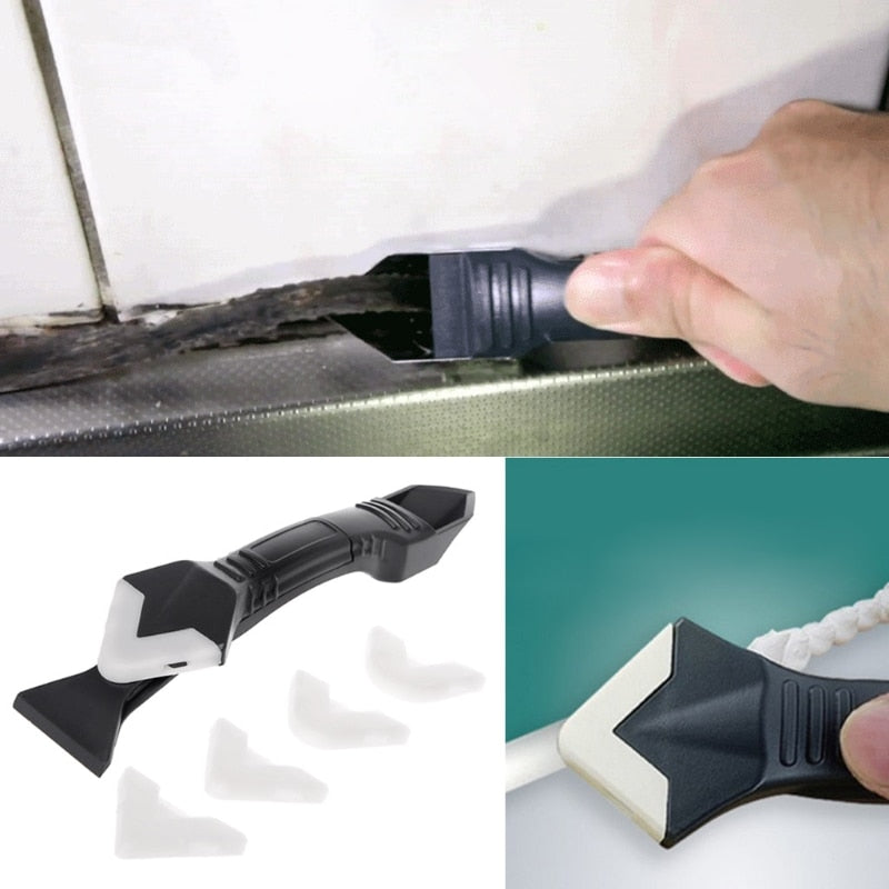 KitMaster PRO - Professional 3-in-1 Caulking Tool for Perfect Edges