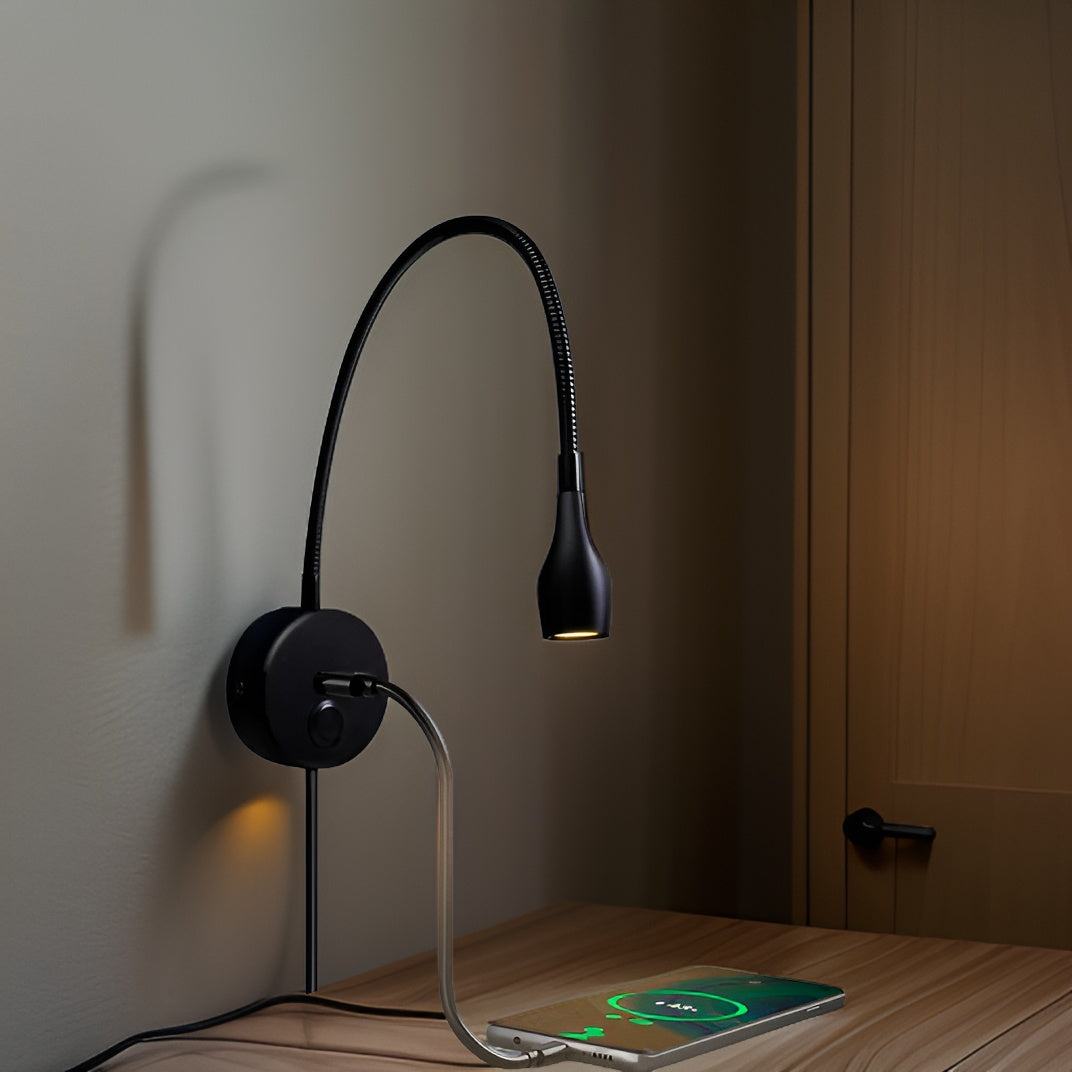 Daxmere - Adjustable LED Reading Wall Lamp