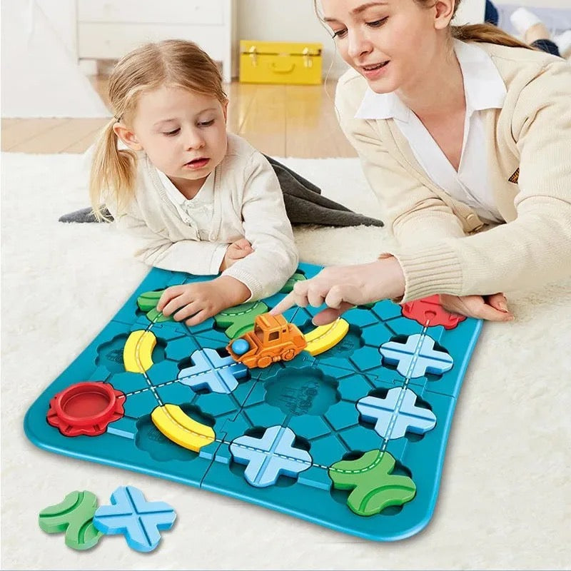 TrackMaster Set - Creative Educational Train Track for Kids