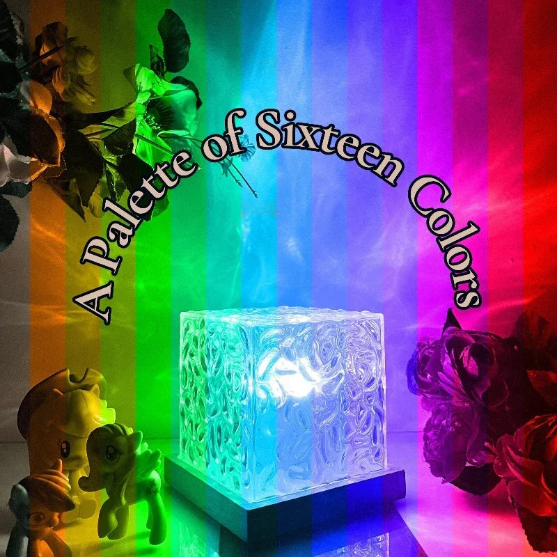 Hastonbury - Color-Changing Aurora LED Lamp