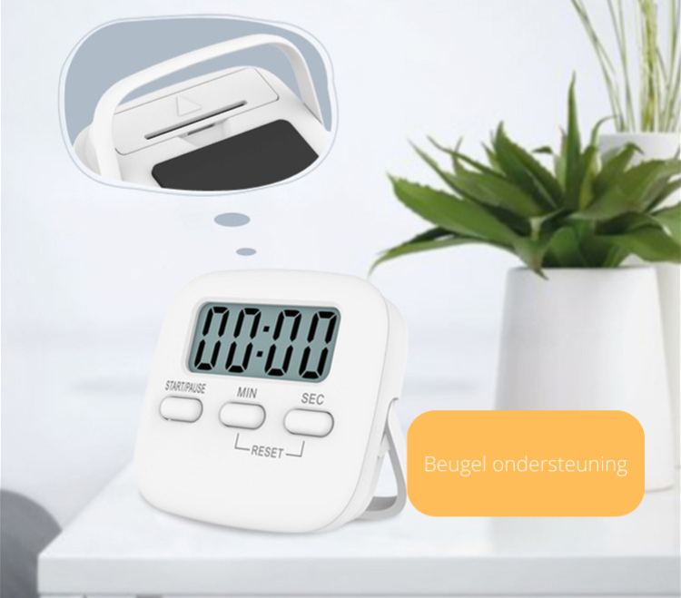MagnoTimer - Digital Kitchen Timer with Magnetic Stand