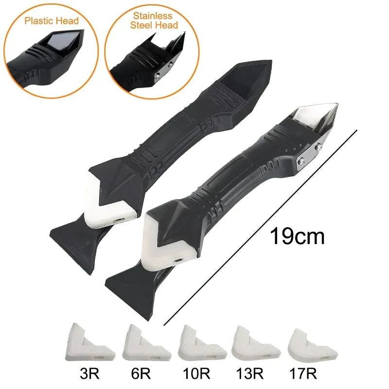 Tengrove - 3-In-1 Silicone Caulk Removal Tool
