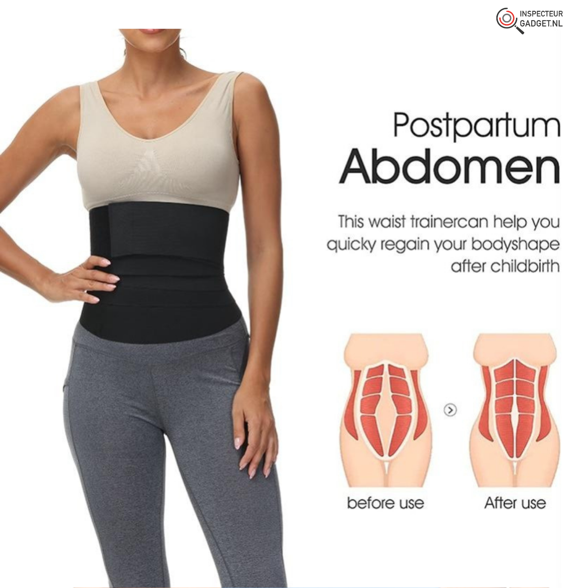 Pramwick - Adjustable Waist Trainer Belt