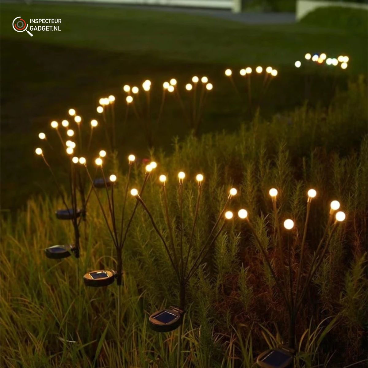 RedwoodPike - Solar-Powered Garden Stake Lights