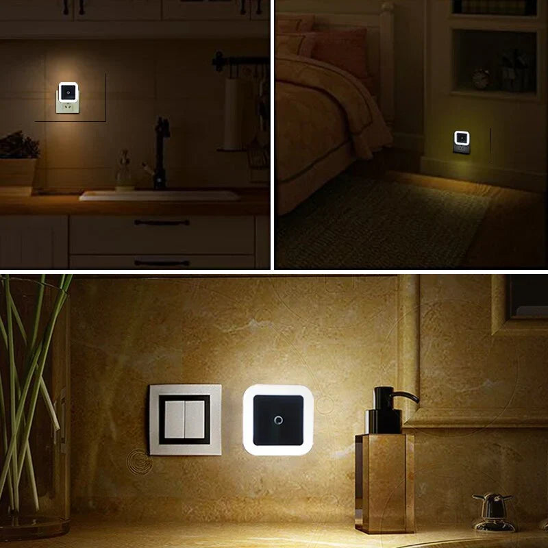 GlowGuard - Set of 2 Motion Sensor Night Lights