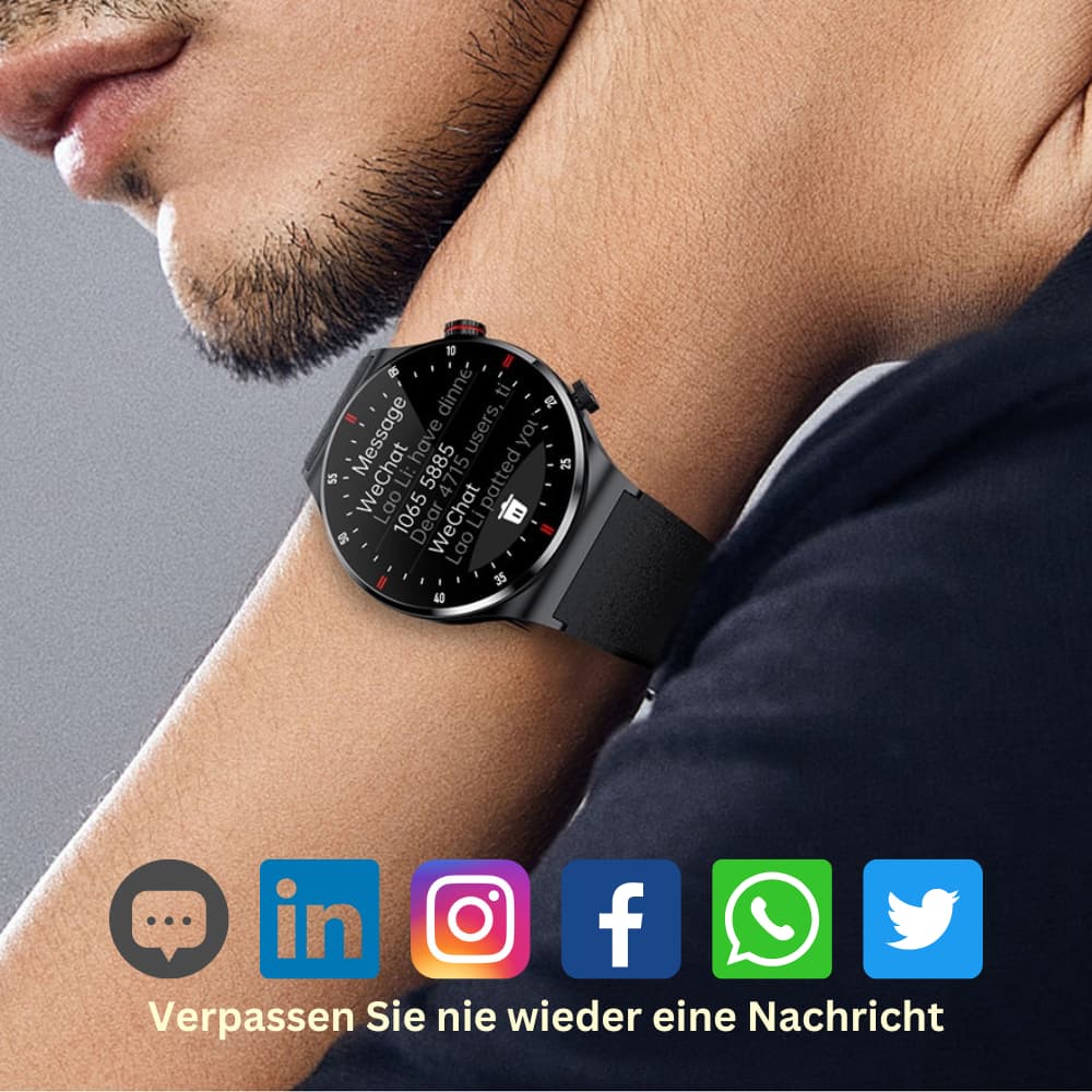 LuxeLife Watch - Elegant Premium Smartwatch for Everyday Wear