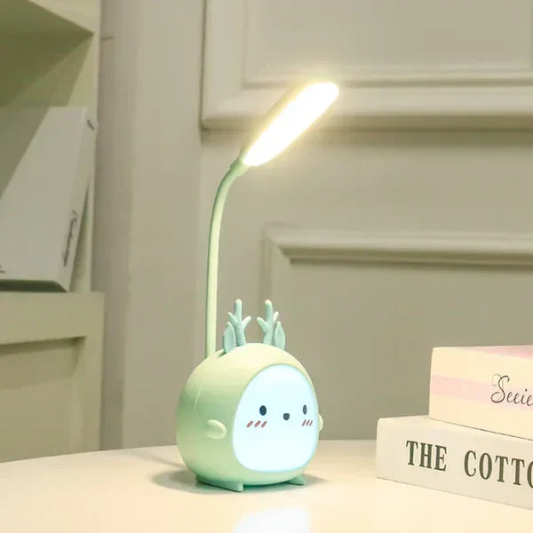 BrightBuddy - Safe LED Kids Reading Lamp with Night Light Function