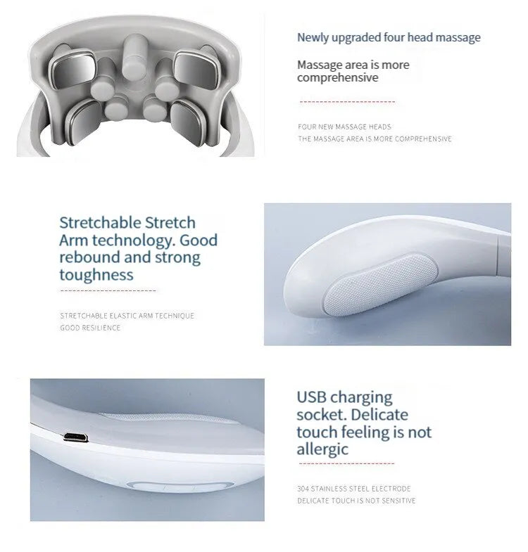 NeckEase Device - Portable Neck Massager for Relaxation
