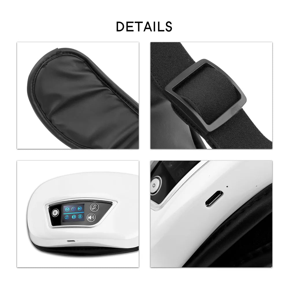 EyeGlow - Smart 6D Eye Massager with Airbag Technology
