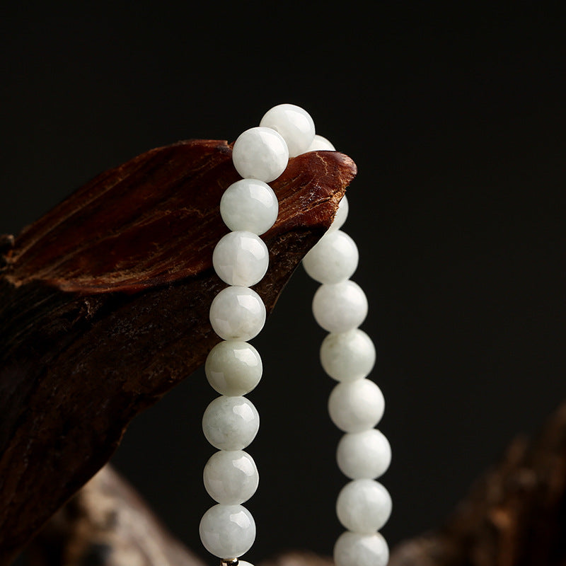 Camrose - Jade & Agate Bracelet - Handmade Lucky Charm for Everyday Style