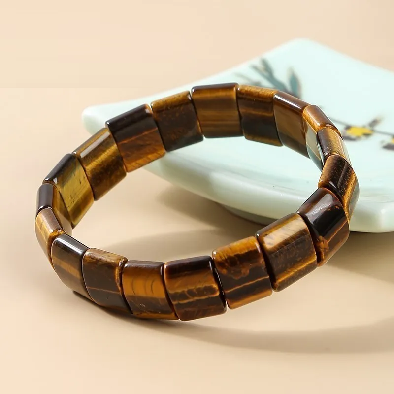 Aeonyx - Tri-Color Tiger Eye Bracelet for Empowerment and Style