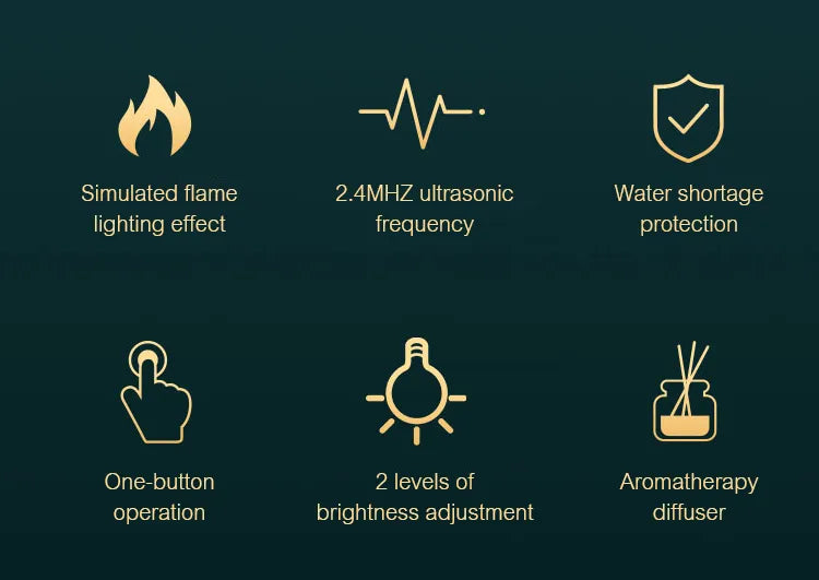 AromaMist Diffuser - Ultrasonic Essential Oil Diffuser with Cool Mist