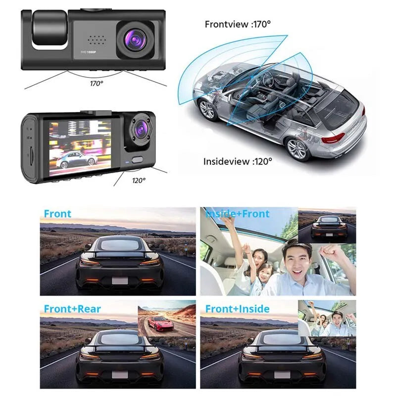 VisionPro - Dashcam with Night Vision and IR Technology
