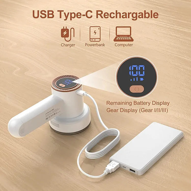 FluffEase Remover - Automatic Fabric Lint Remover for Clothing
