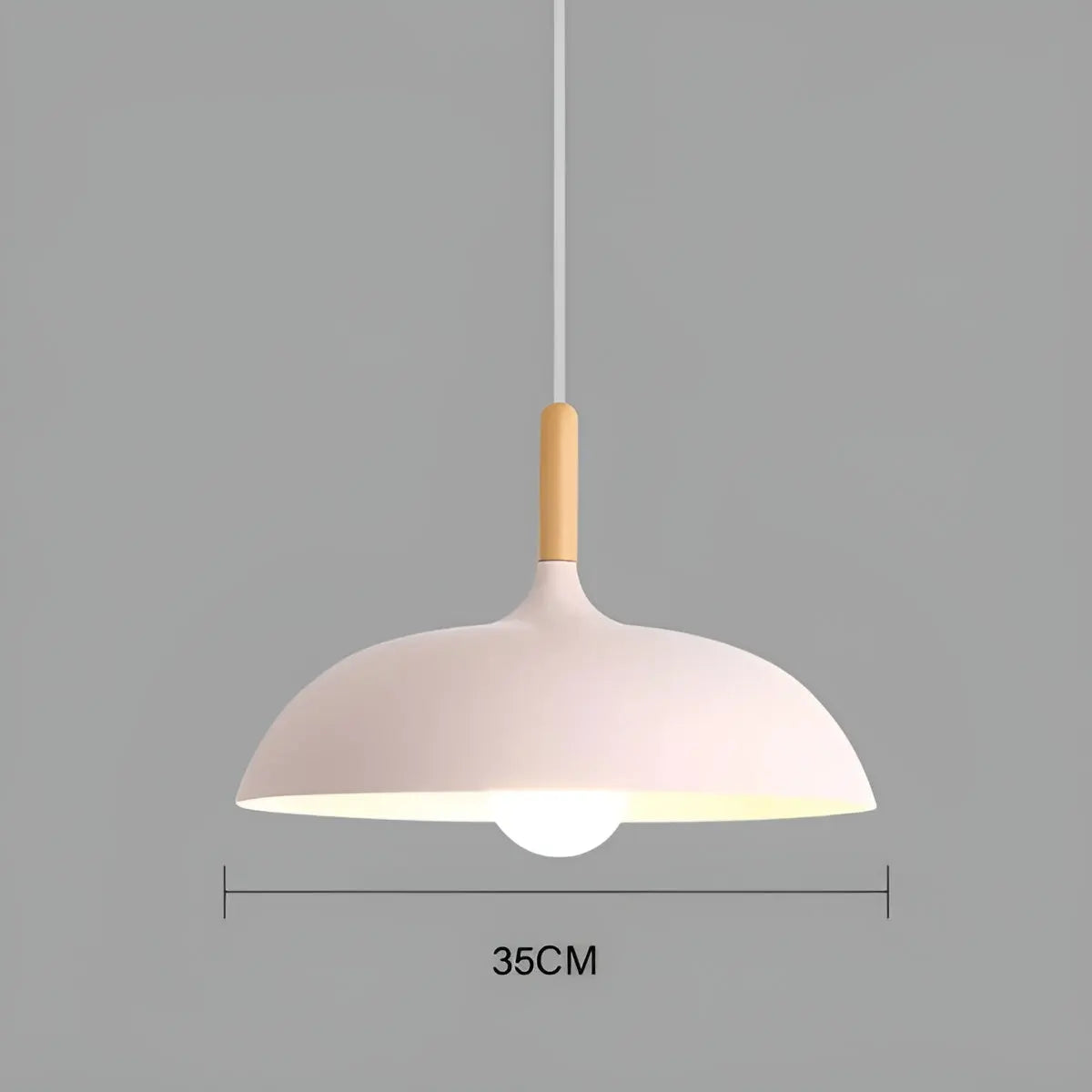 Herriwood - Oak LED Ceiling Pendant Lamp