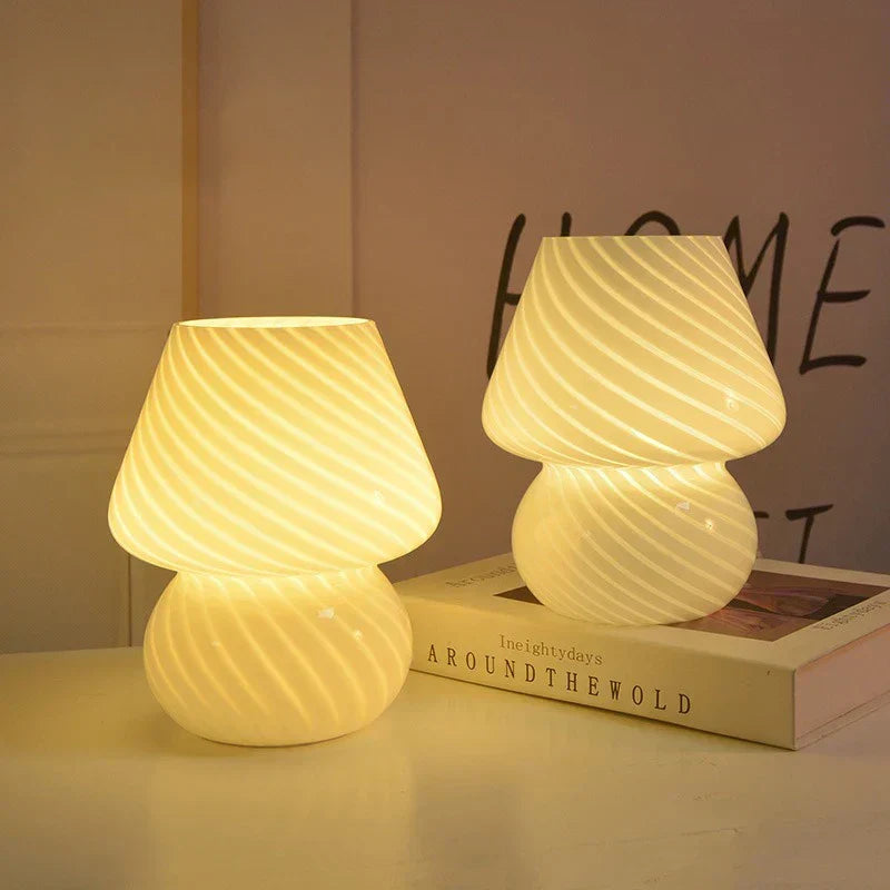 Rivelston - Handcrafted Italian Glass Table Lamp