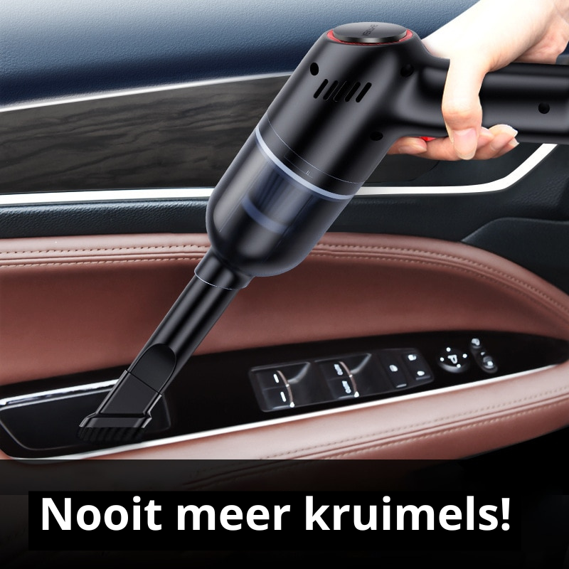 PowerVac - Portable Car Vacuum with Quiet Operation