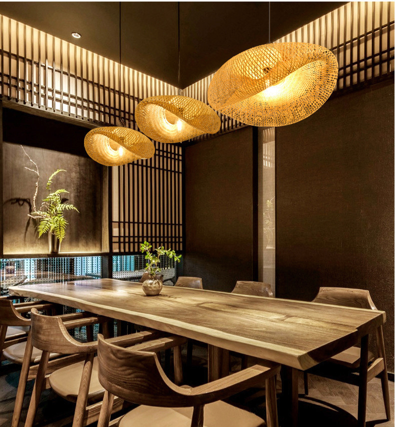 BambooLife - Handwoven Rattan Pendant Lamp
