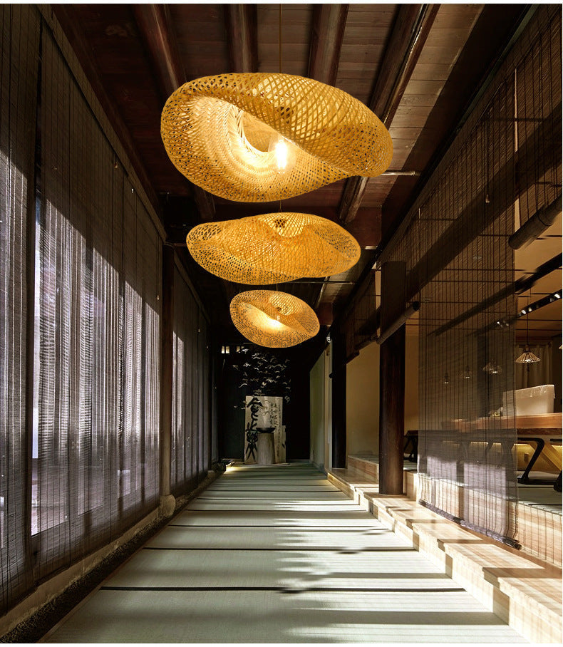 BambooLife - Handwoven Rattan Pendant Lamp