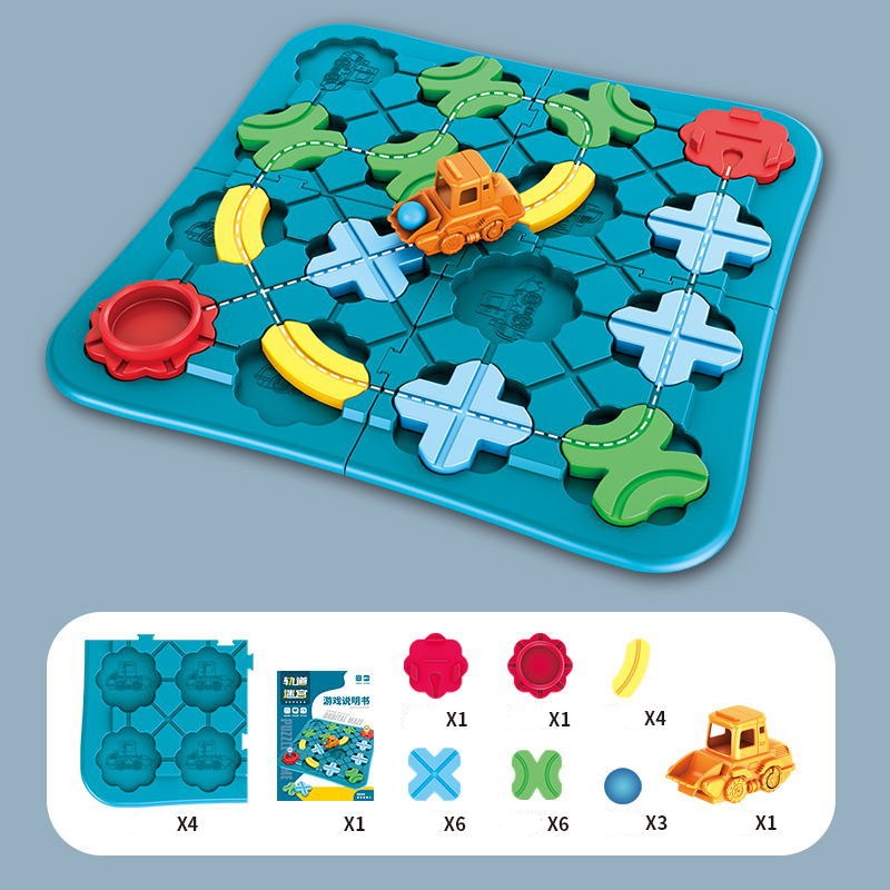 TrackMaster Set - Creative Educational Train Track for Kids