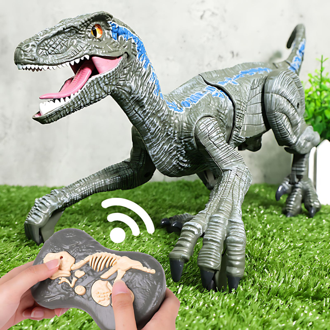 DinoMaster RC - Remote Control Dinosaur Toy with Mist Effect