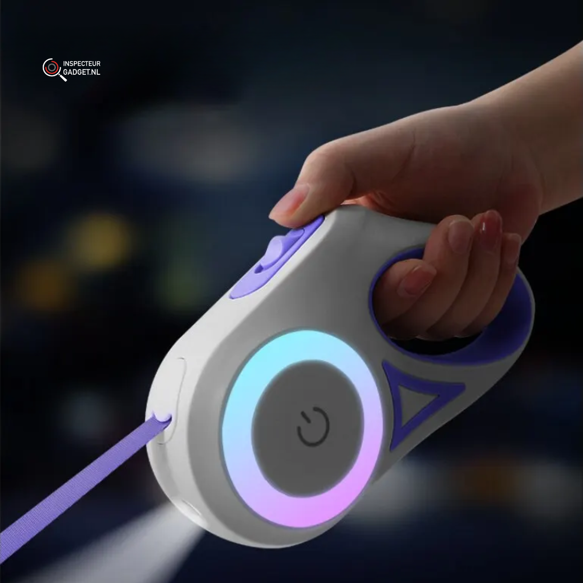 Hordane - Built-In LED Retractable Dog Leash