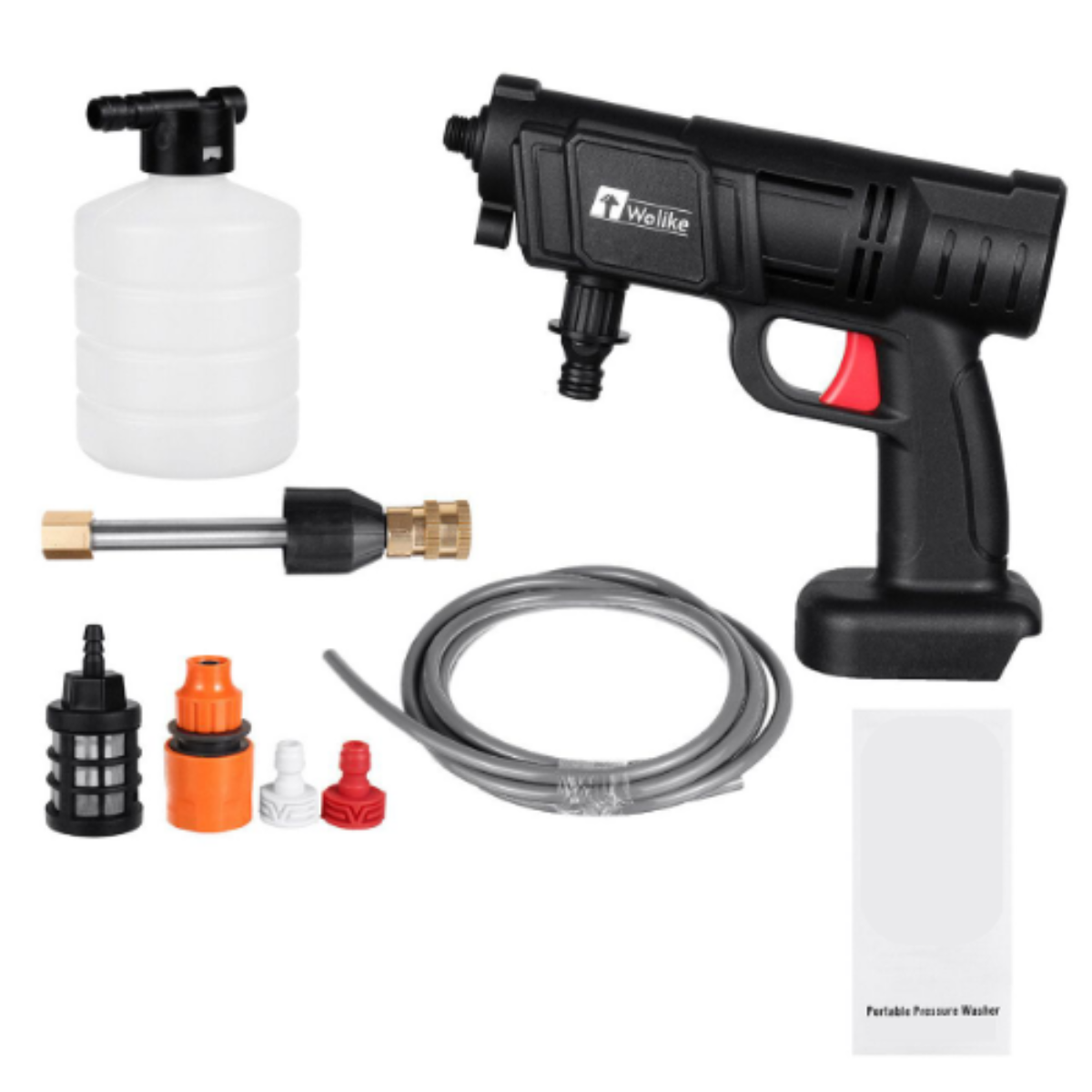 Telbrun - Portable Rechargeable Cordless Power Washer