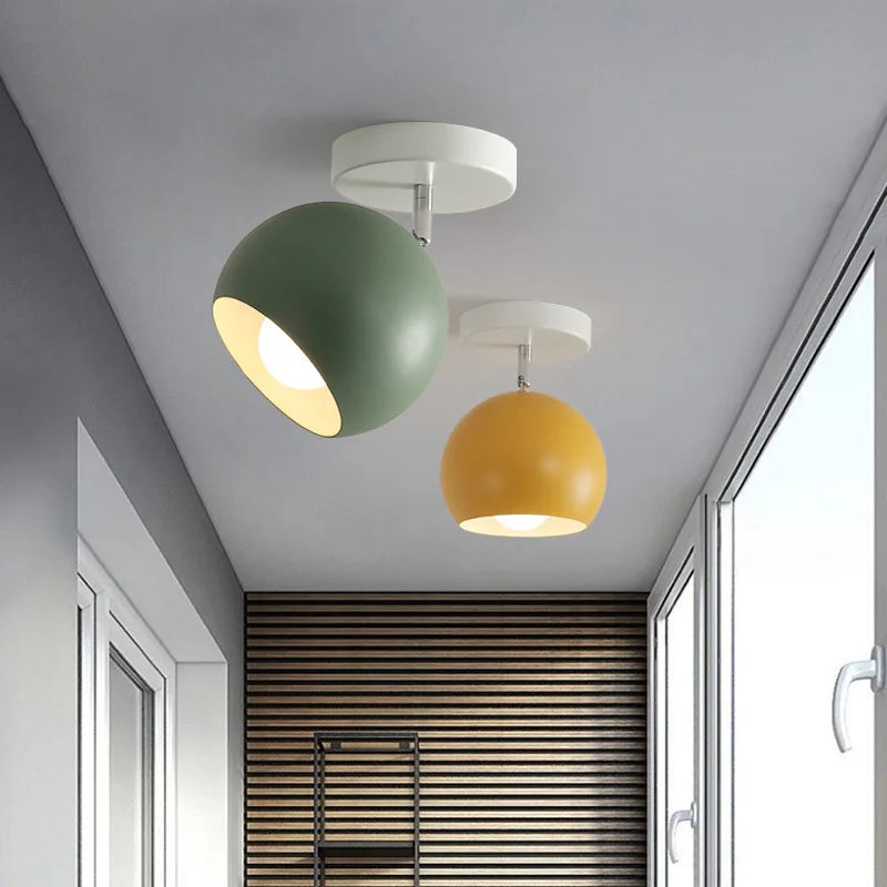 SweetLume Ceiling Lamp - Pastel Macaron Design