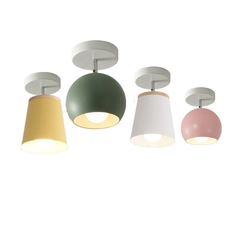 SweetLume Ceiling Lamp - Pastel Macaron Design