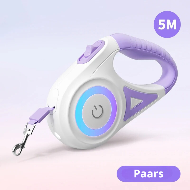 SafeWalk Leash - Illuminated Dog Leash for Safe Night Walks
