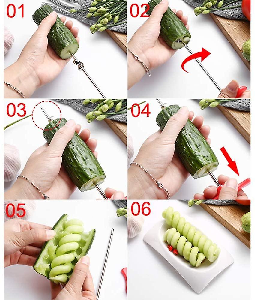 SpiralMaster Cutter - Fun Vegetable Spiralizer for Creative Cooking