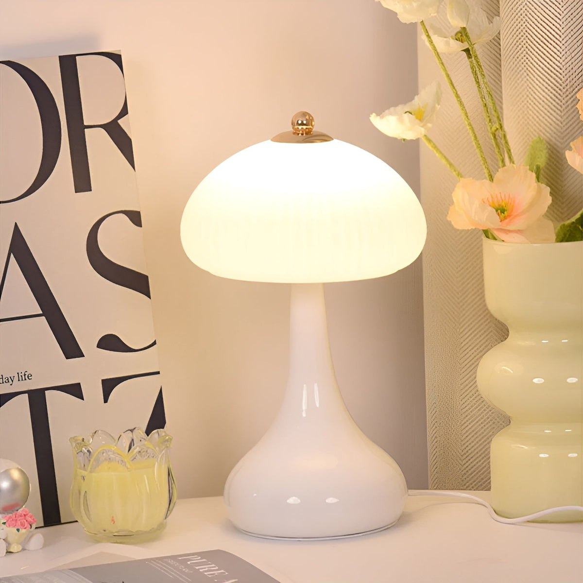 Eleganza - Timeless Mushroom Shape Dimmable LED Lamp